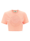 T-shirt en coton rose