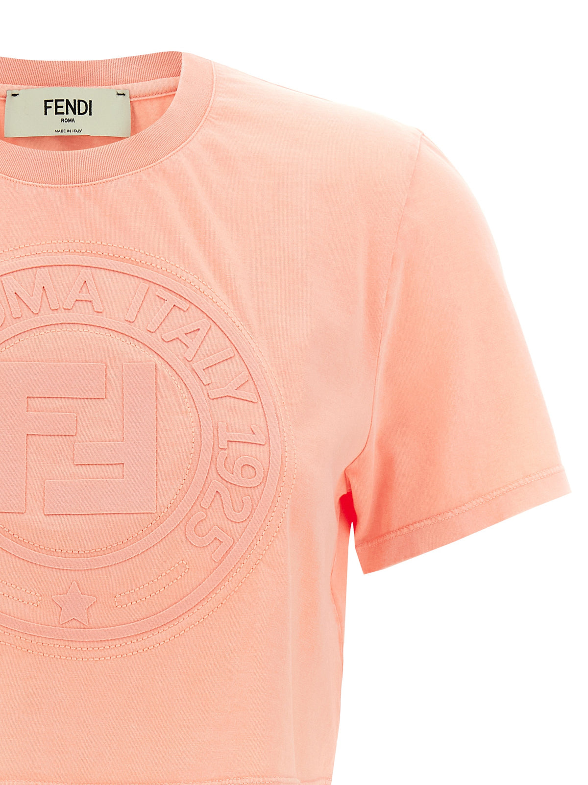 T-shirt en coton rose