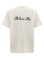 T-shirt en coton blanc et noir