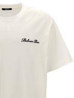 T-shirt en coton blanc et noir