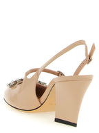 Escarpins en cuir – Multicolore