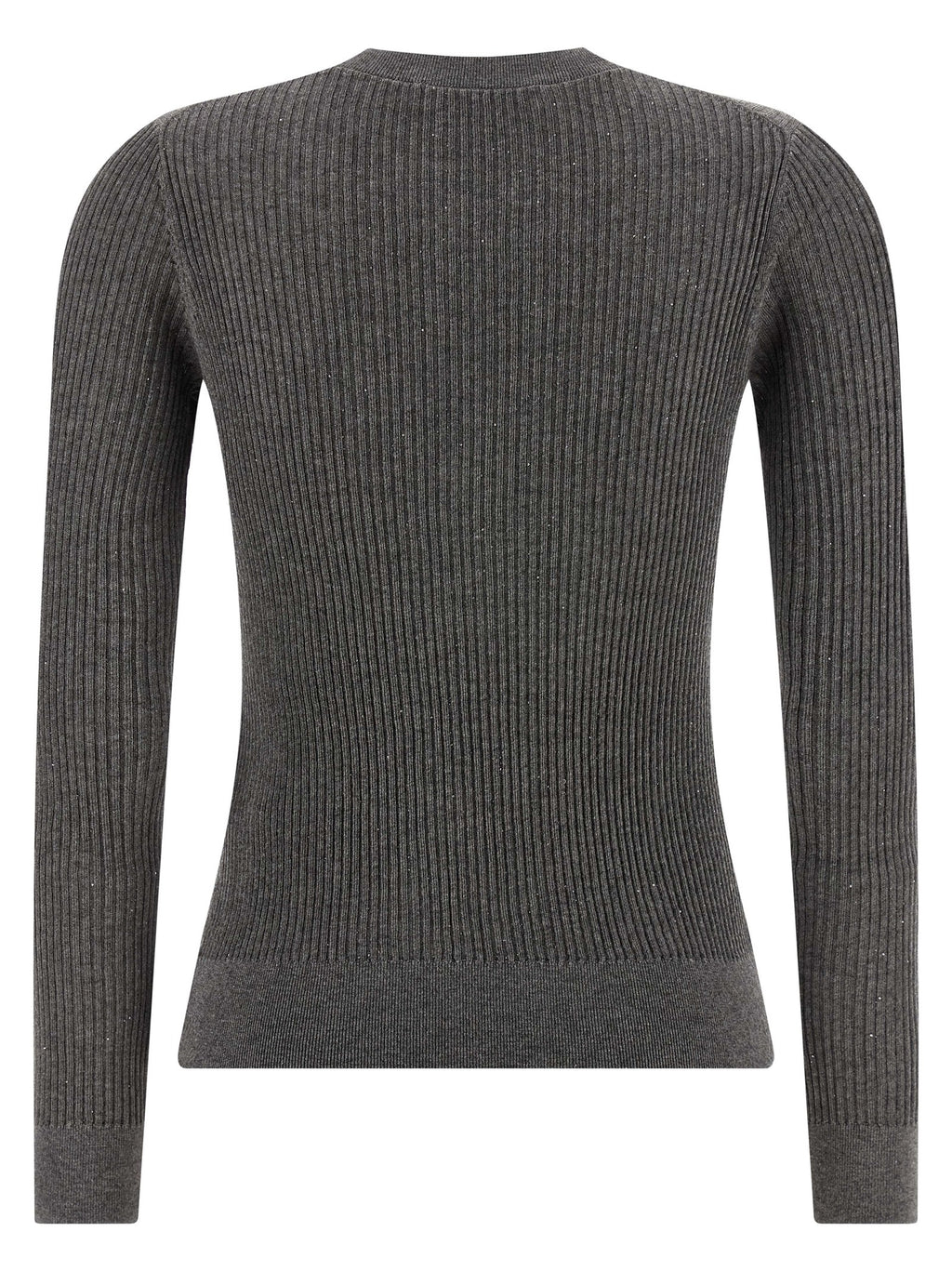Grey Silk Cardigan