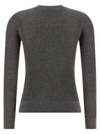 Grey Silk Cardigan