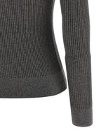 Grey Silk Cardigan