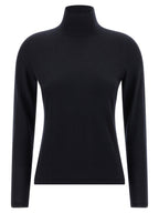 Pull en cachemire bleu