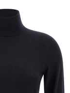 Pull en cachemire bleu
