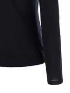 Pull en cachemire bleu