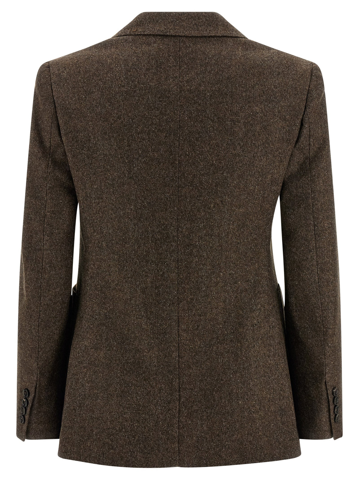 Virgin Wool Blazer – Brown