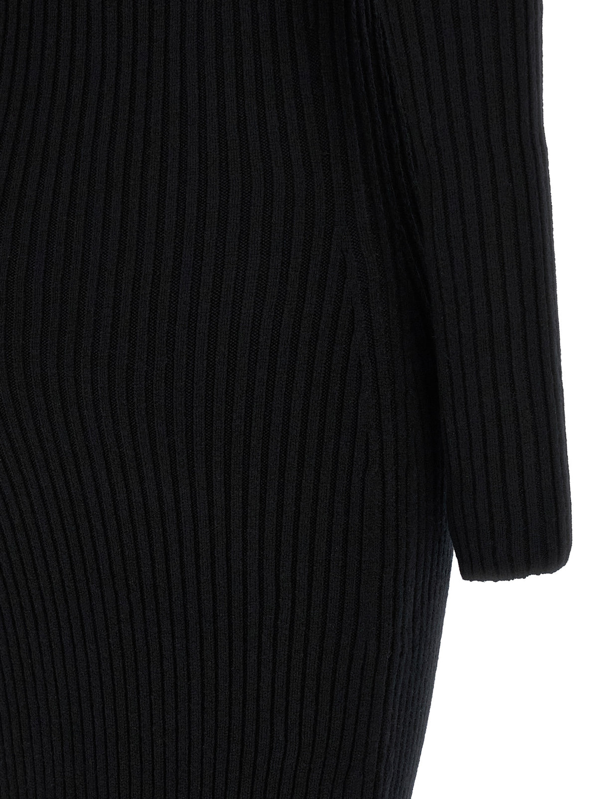 Robe en laine – Noir