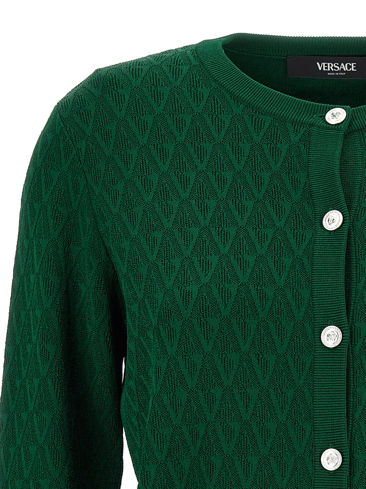 Gilet en viscose vert