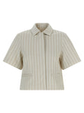 Beige Cotton Jacket