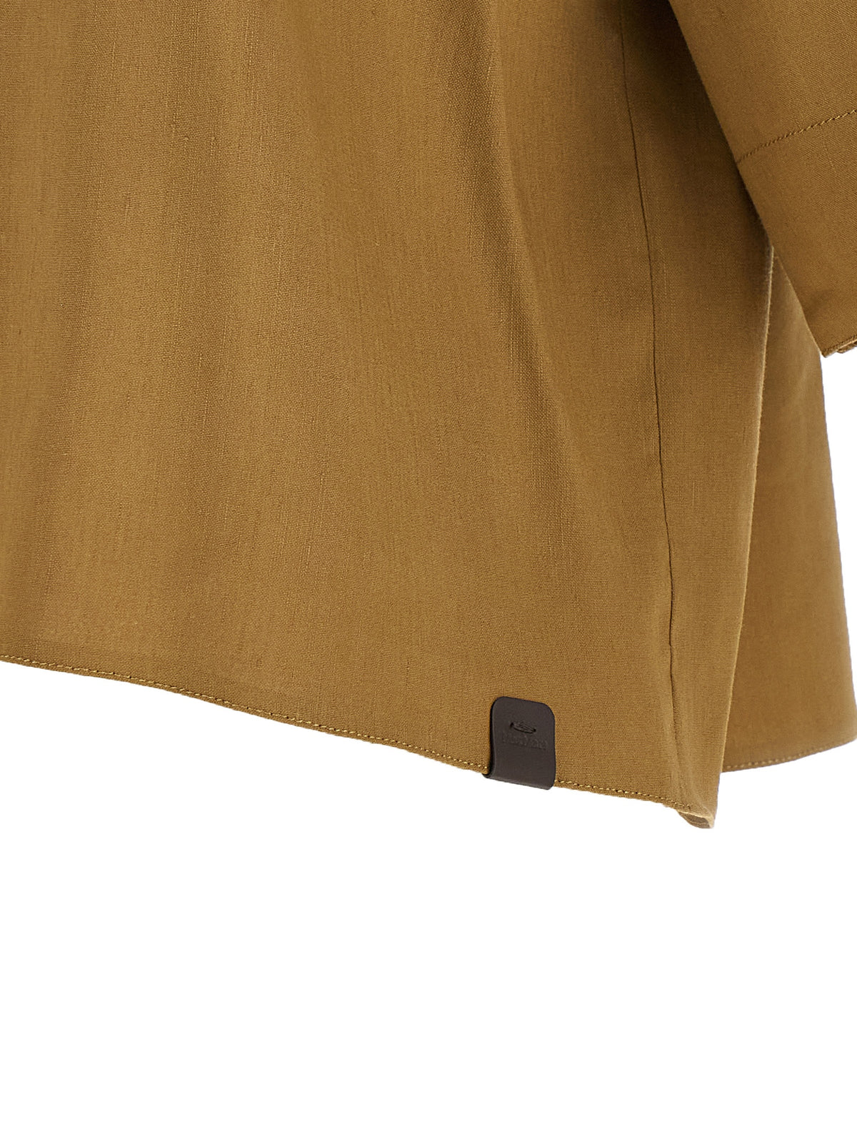 Chemisier en lin beige