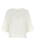 Chemisier en lin blanc