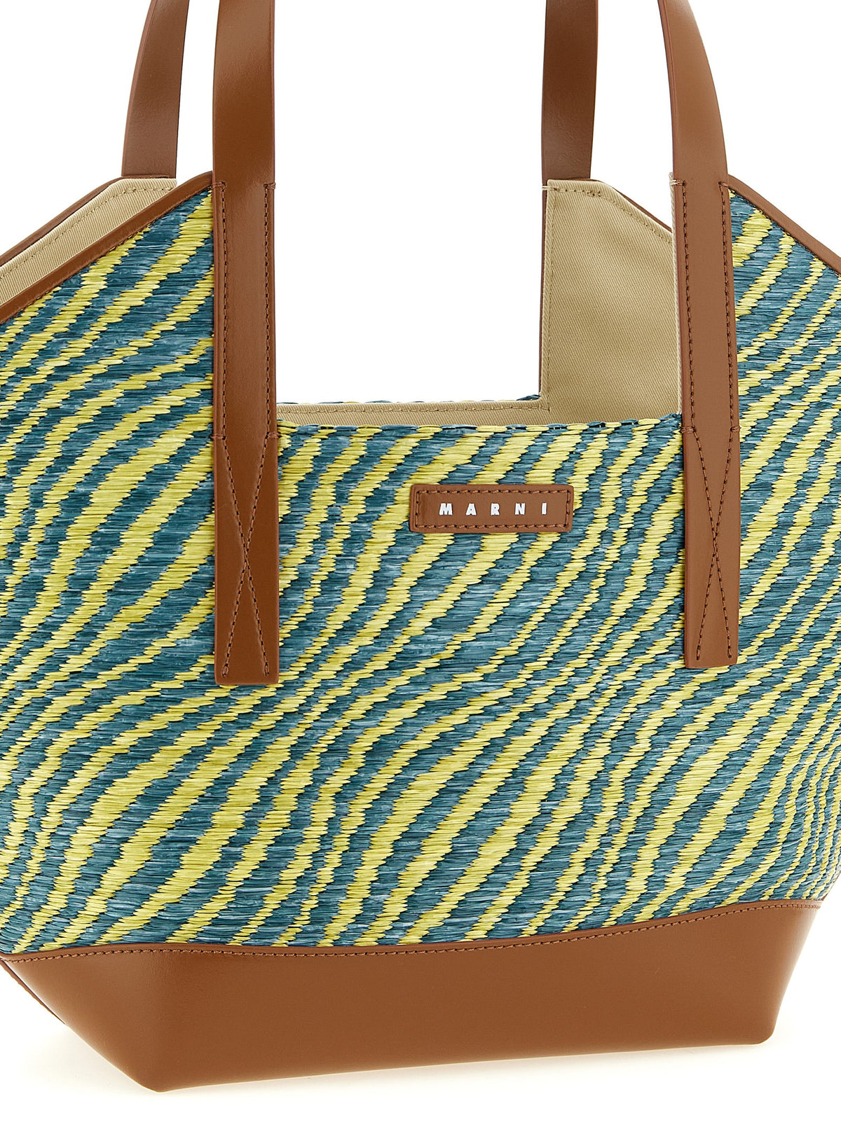 Sac cabas en polyamide vert