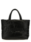Sac cabas en cuir noir