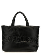 Sac cabas en cuir noir