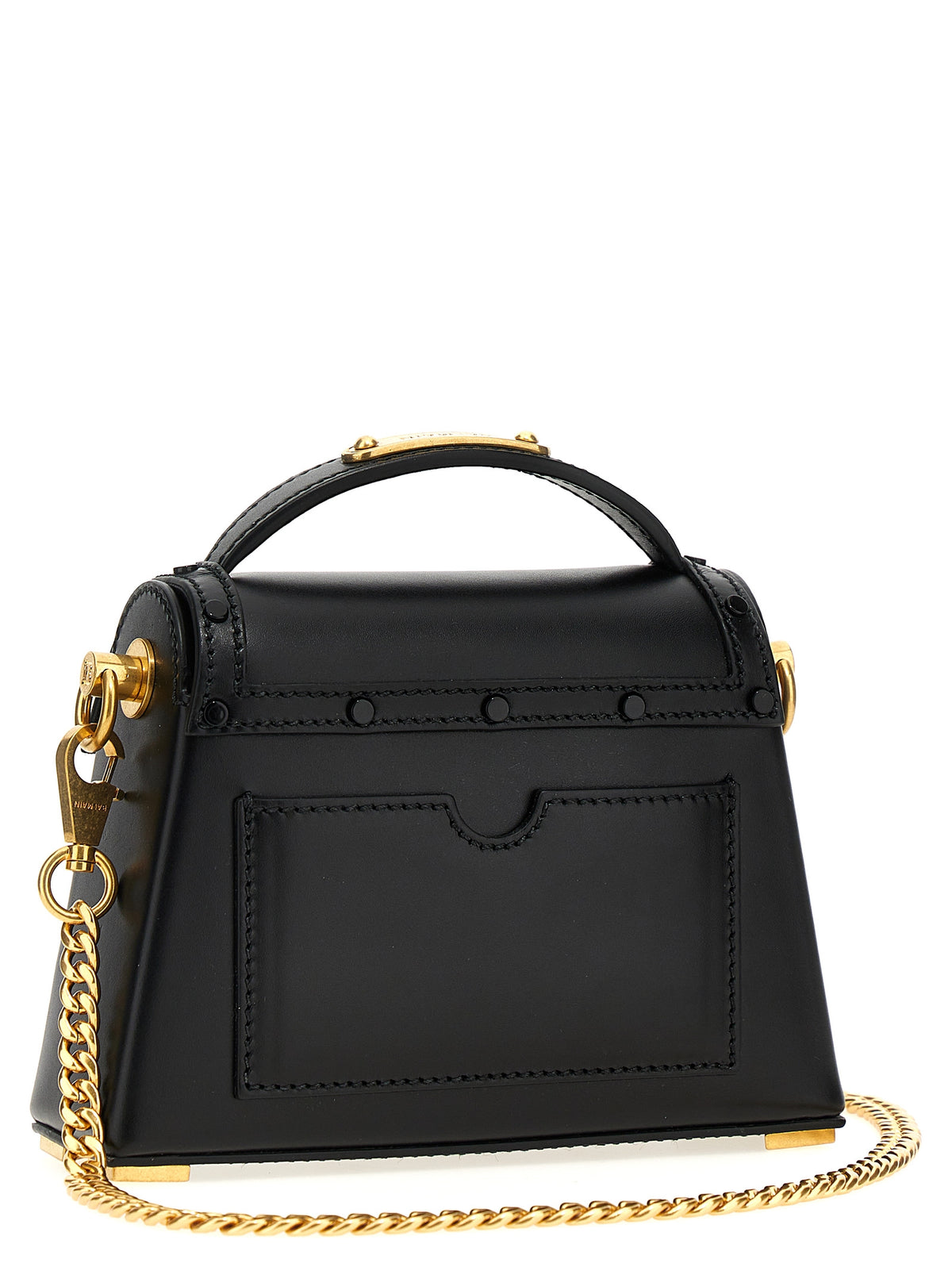 Black Leather Handbag