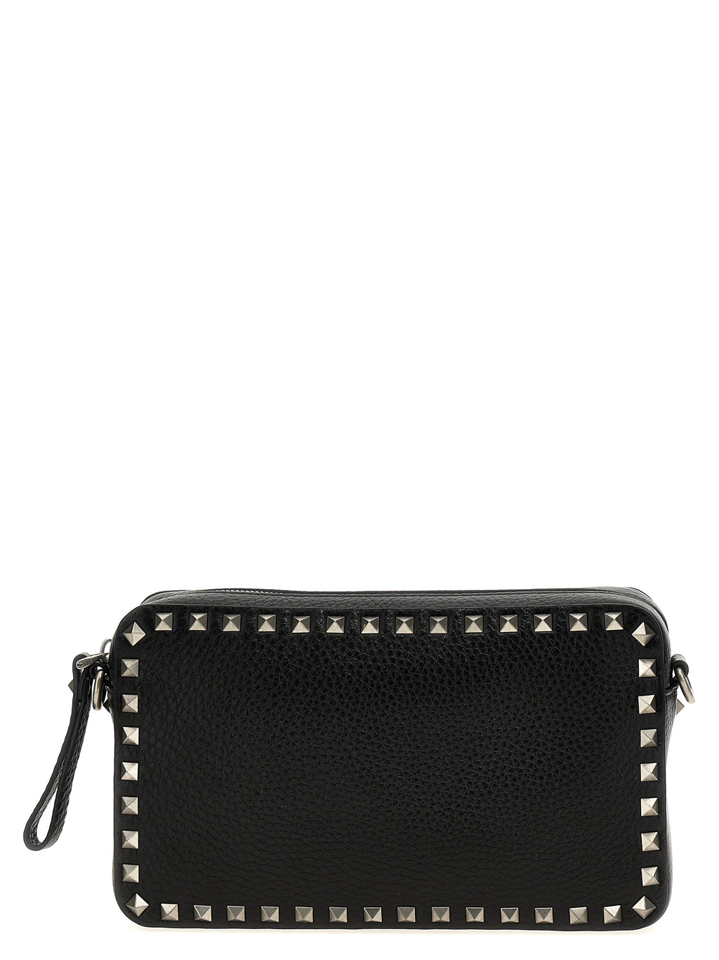 Black Leather Crossbody Bag