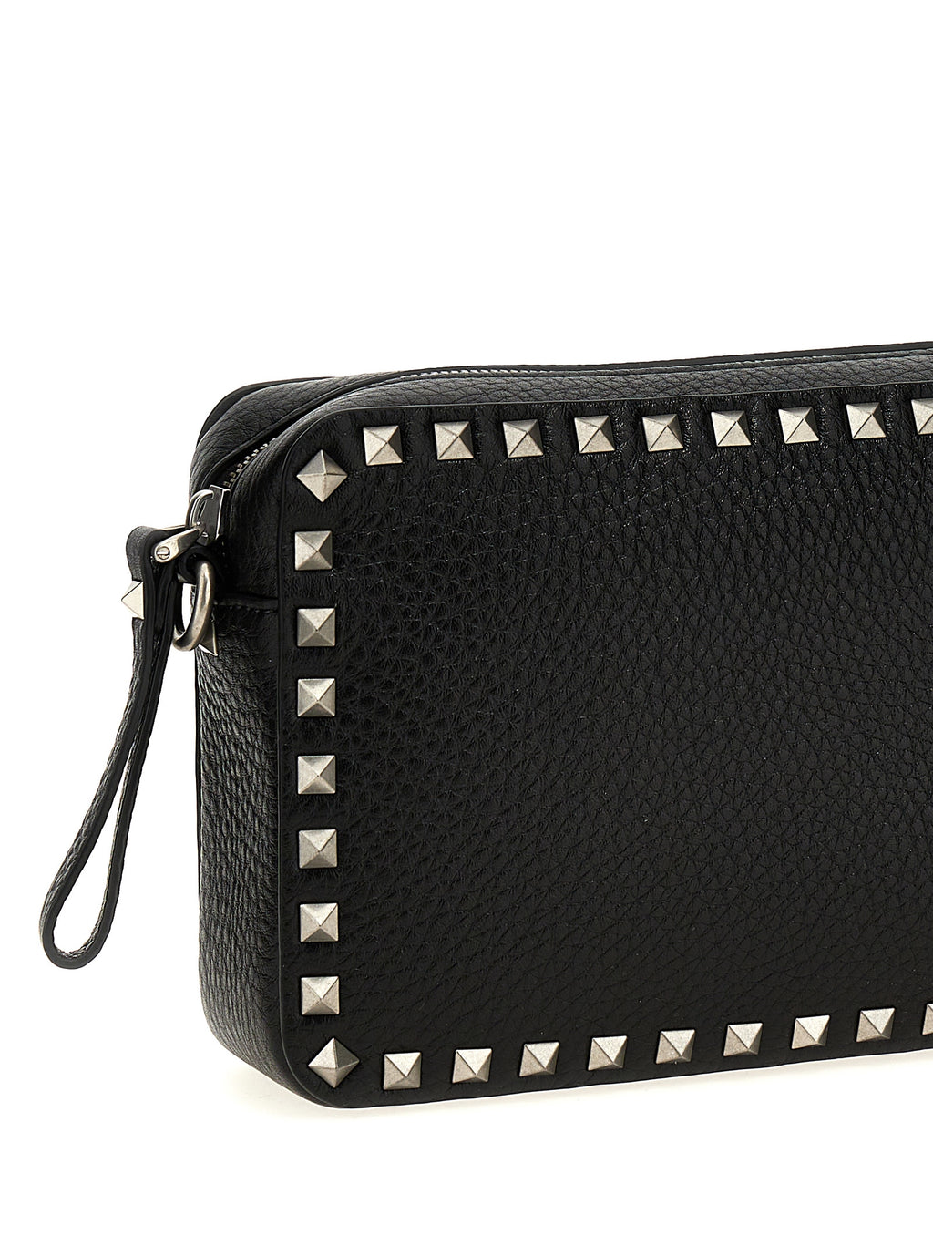 Black Leather Crossbody Bag