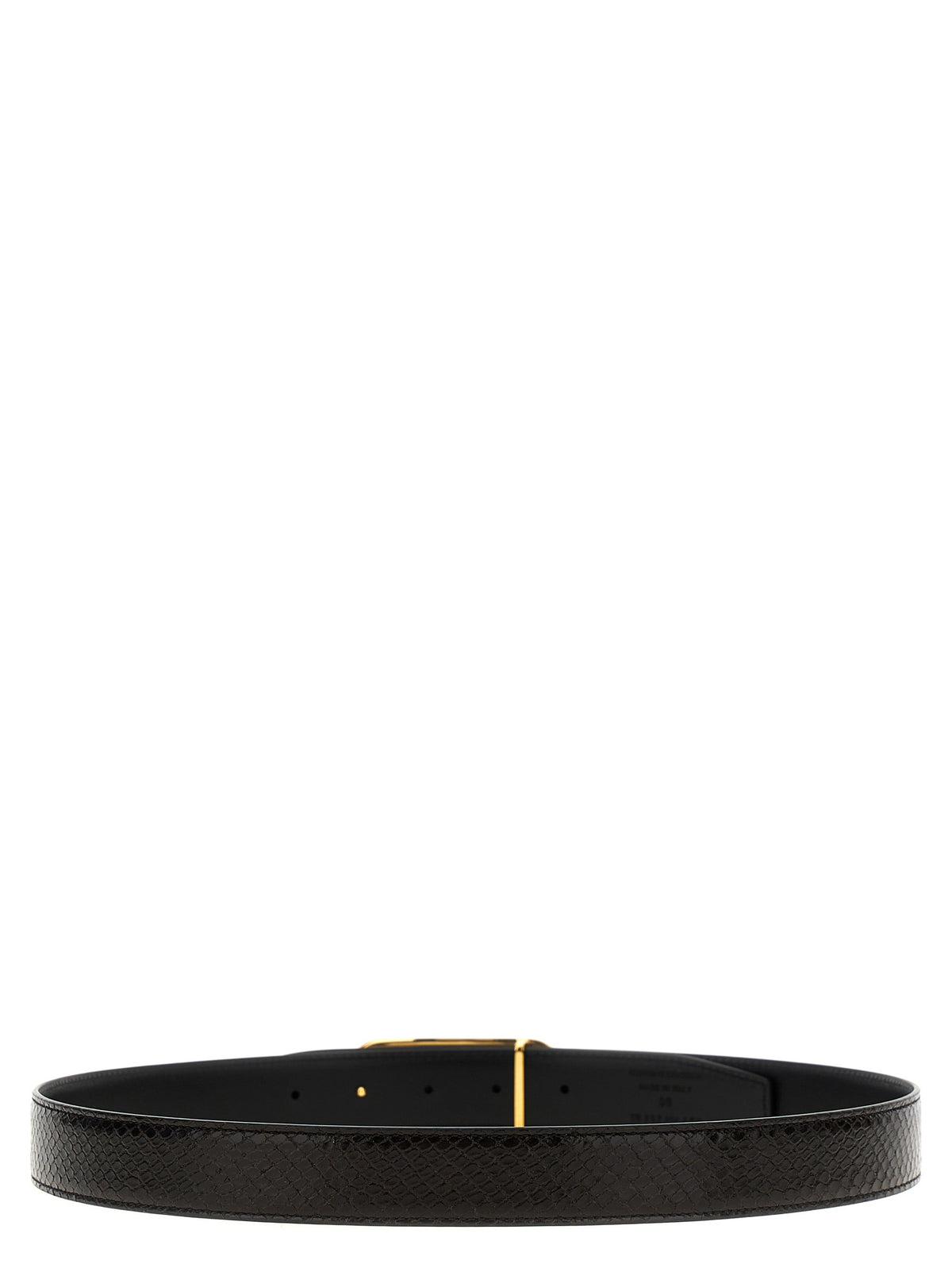 Ceinture en cuir multicolore