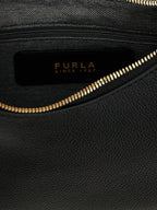 Sac à bandoulière en cuir noir