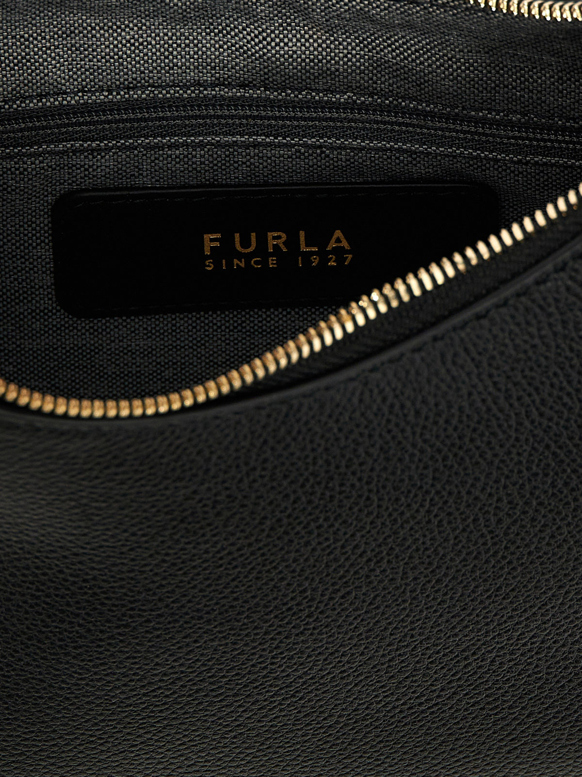 Sac à bandoulière en cuir noir