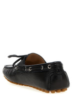 Mocassins en cuir noir