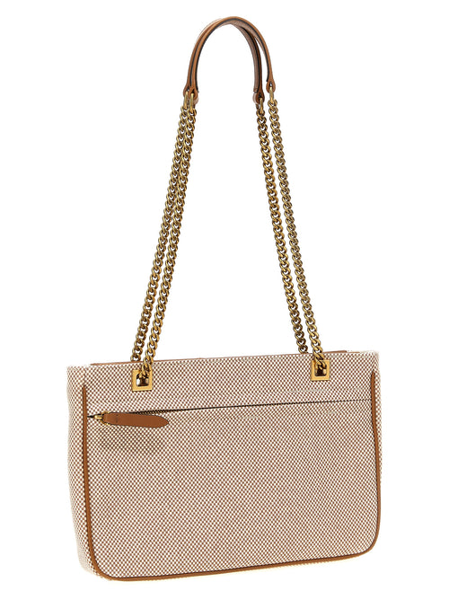 Sac fourre-tout en coton beige