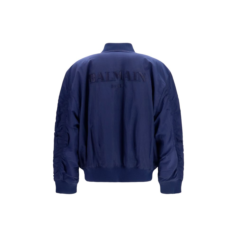 Veste en nylon – Bleue