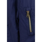 Veste en nylon – Bleue