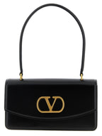 Sac à bandoulière en cuir noir