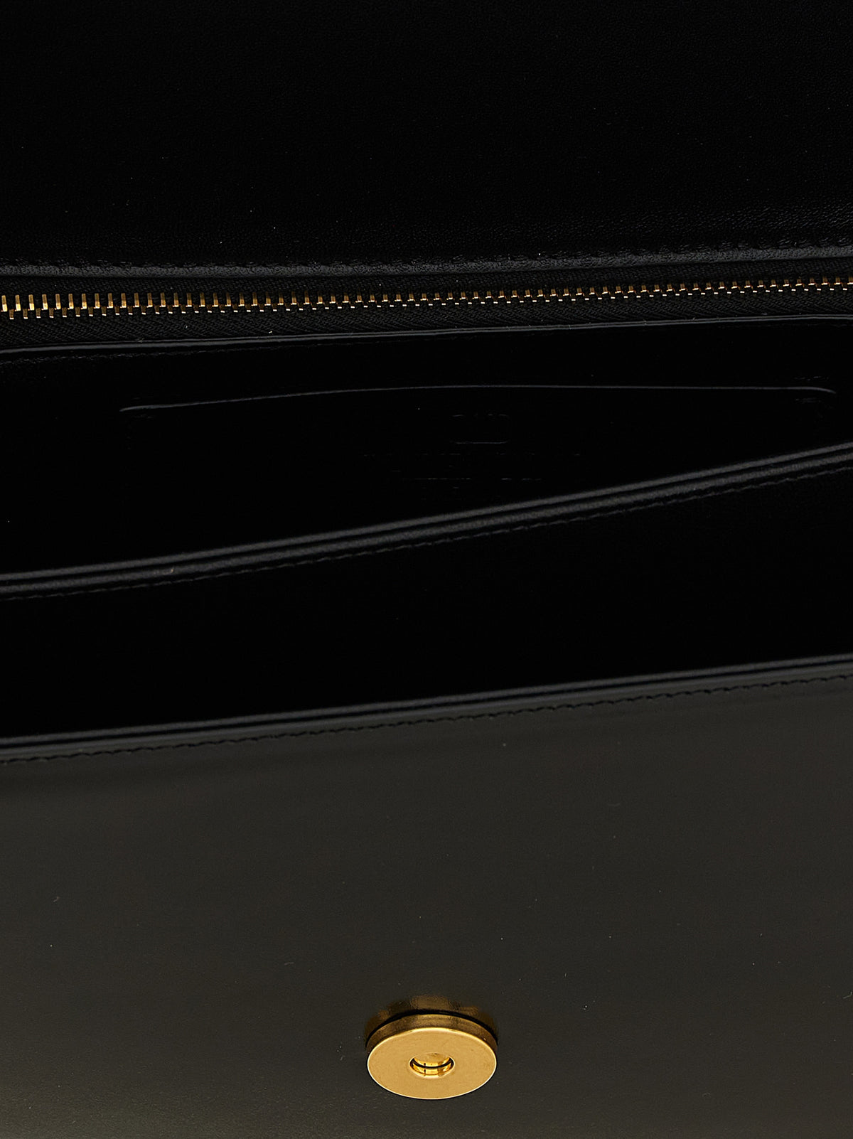 Sac à bandoulière en cuir noir