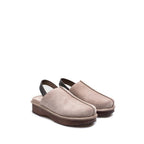 Leather Mules – Brown