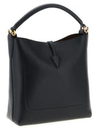 Sac à main en cuir de veau noir