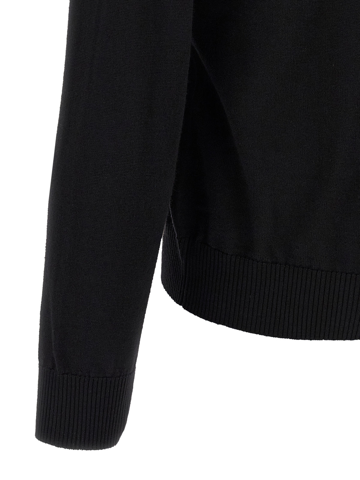 Gilet en laine vierge noire