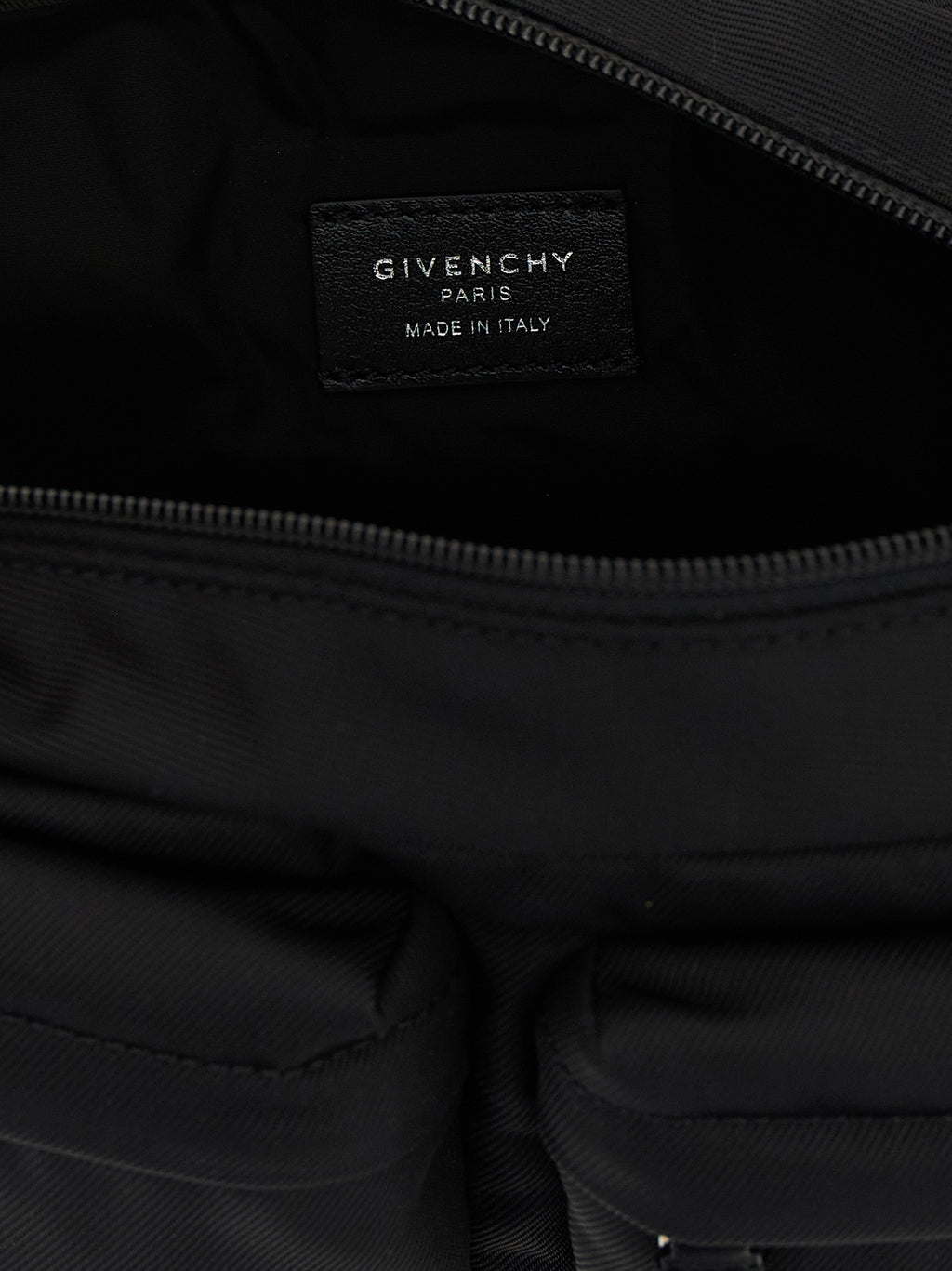 Nylon Crossbody Bag – Black