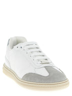 White Suede Sneakers