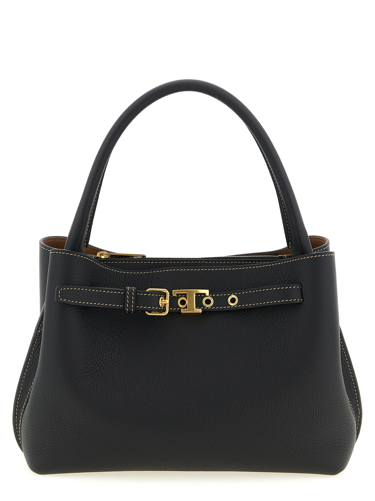 Black Leather Handbag