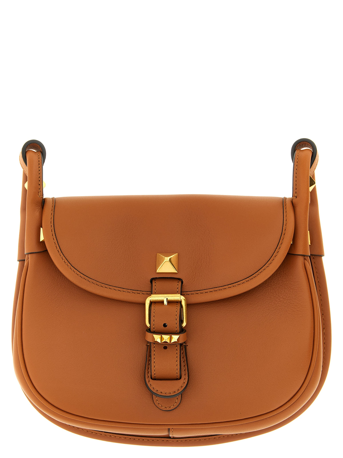 Brown Leather Shoulder Bag