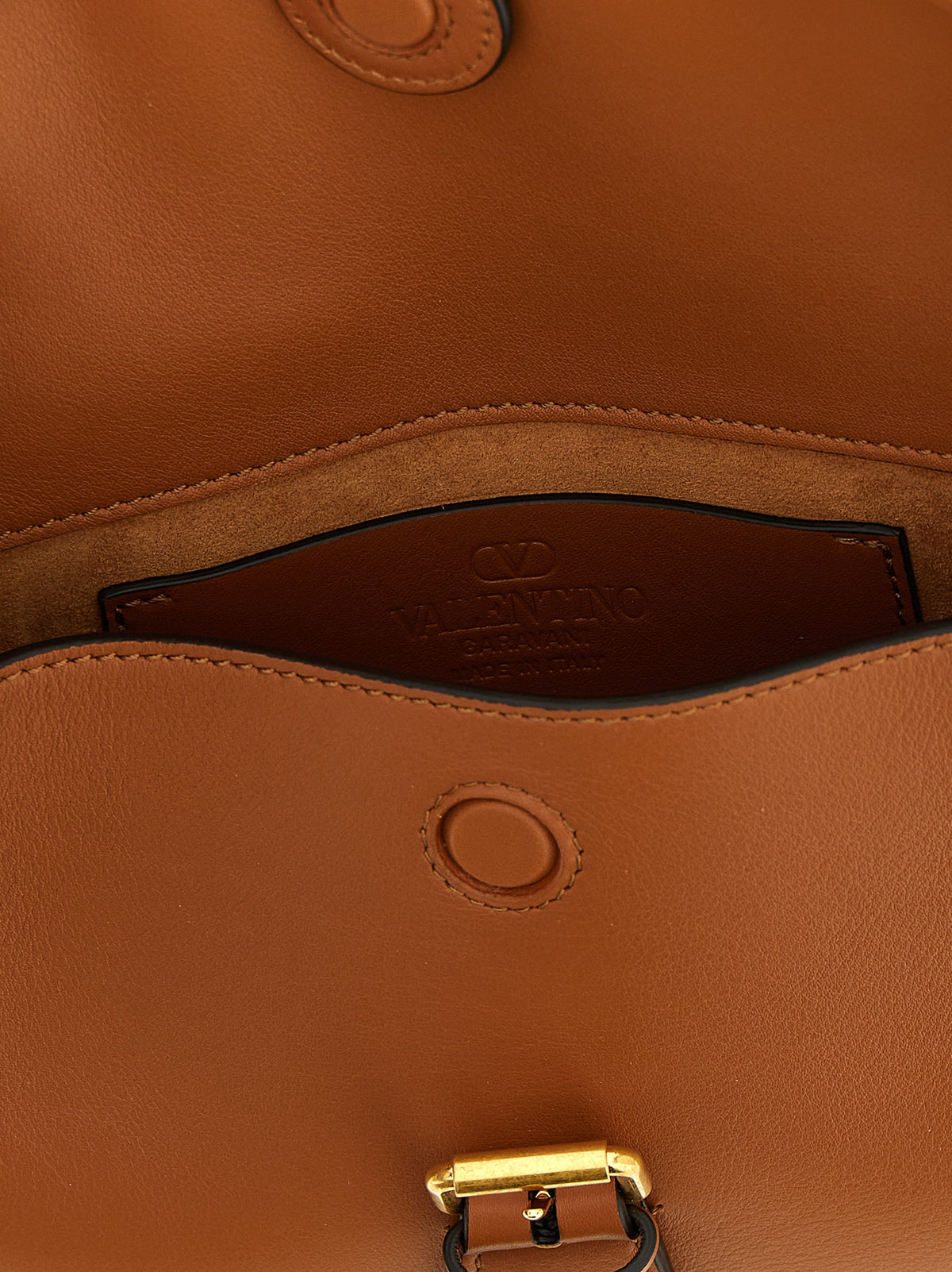 Brown Leather Shoulder Bag