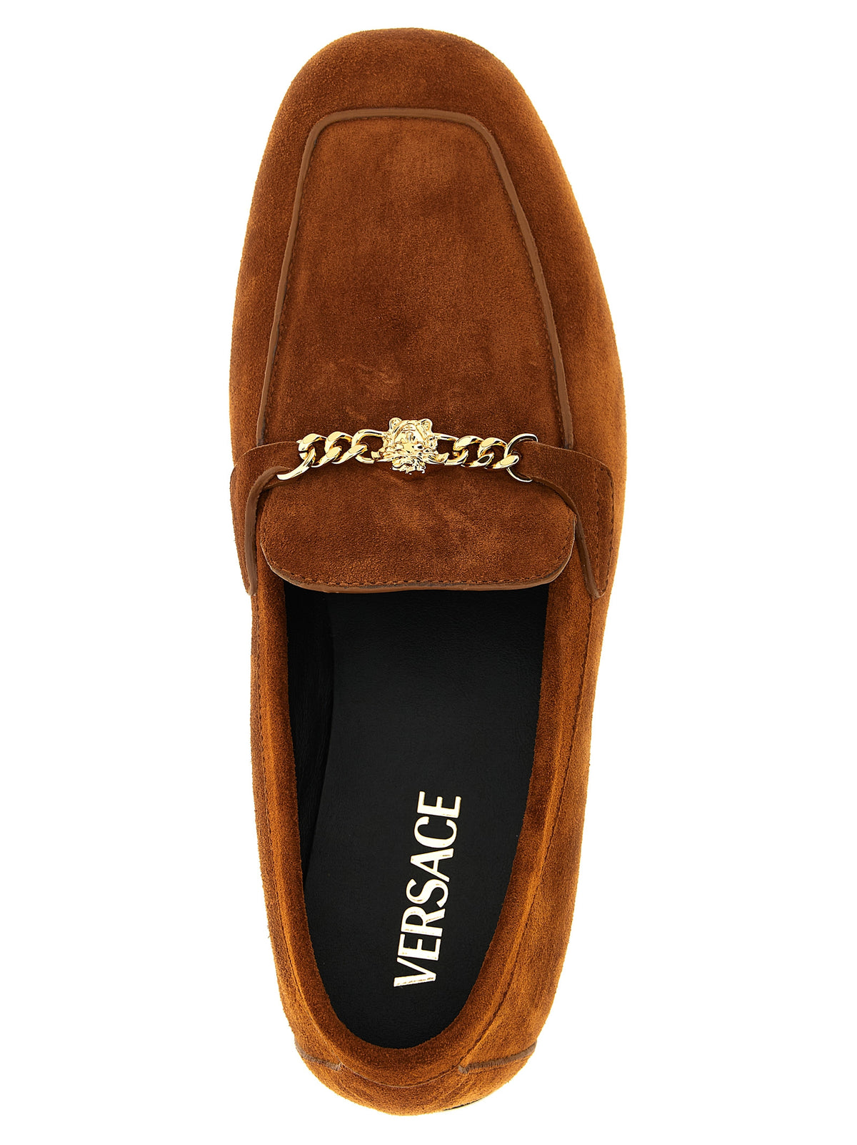 Brown Suede Loafers