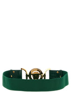 Green Leather Belt