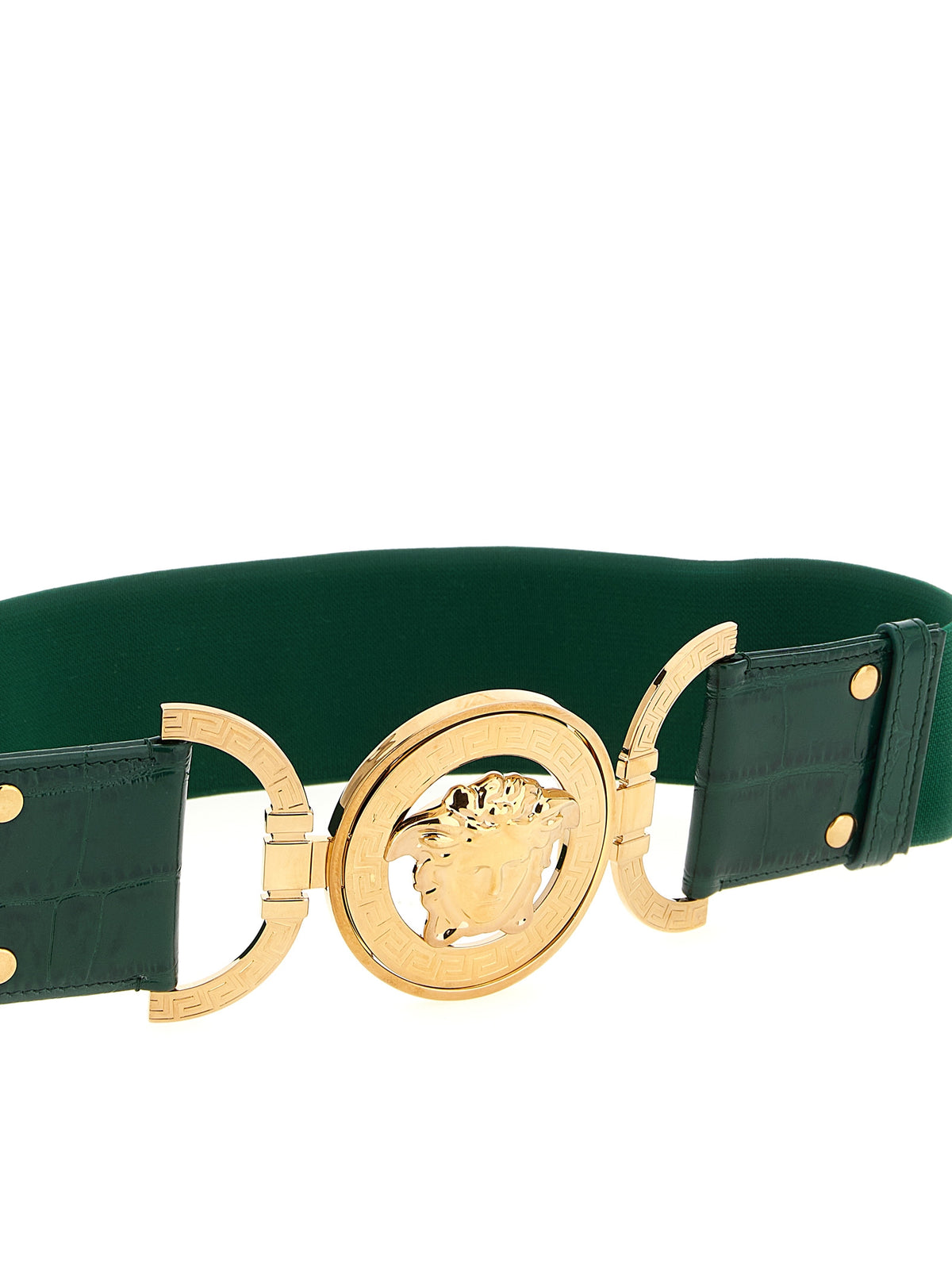 Green Leather Belt