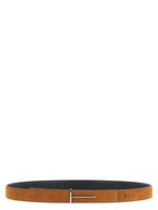 Ceinture en cuir multicolore