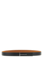 Ceinture en cuir multicolore