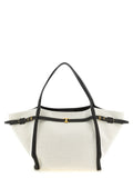 Sac fourre-tout en lin multicolore