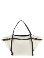 Sac fourre-tout en lin multicolore