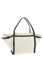 Sac fourre-tout en lin multicolore
