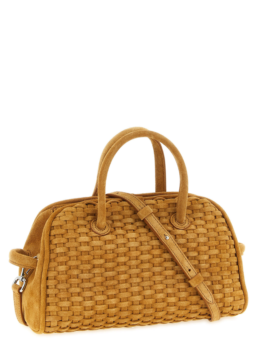 Sac à main en daim beige