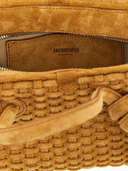 Sac à main en daim beige